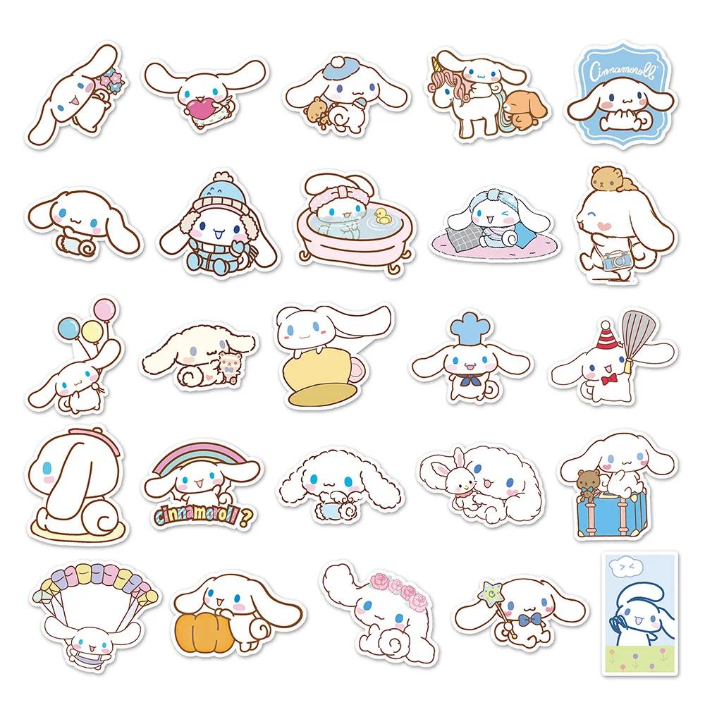 10/30/50 PIÈCES Drôle Cinnamoroll Autocollants Dessin Animé Mignon Enfants Jouet Autocollants PVC BR