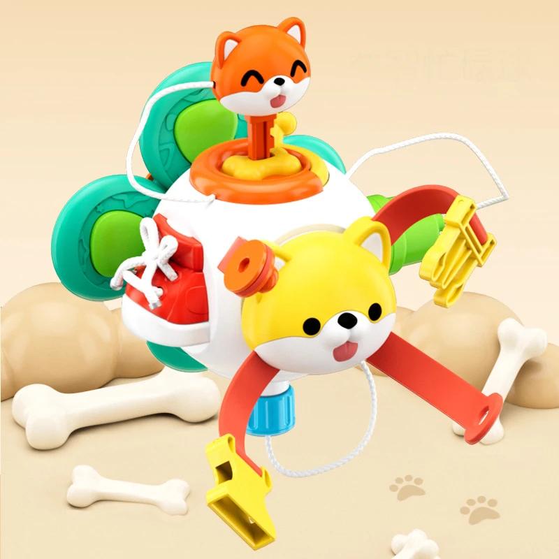 Cube de planche occupée pour bébé, jouets sensoriels Montessori pour tout-petits, activités d'appren