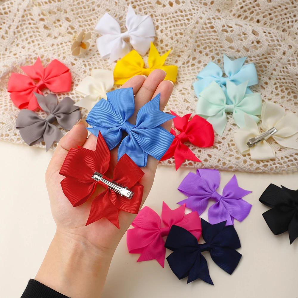 Pinces à cheveux tournesol de 3 pouces, 25/30/40/50/60 pièces, accessoires pour cheveux d'enfants, v