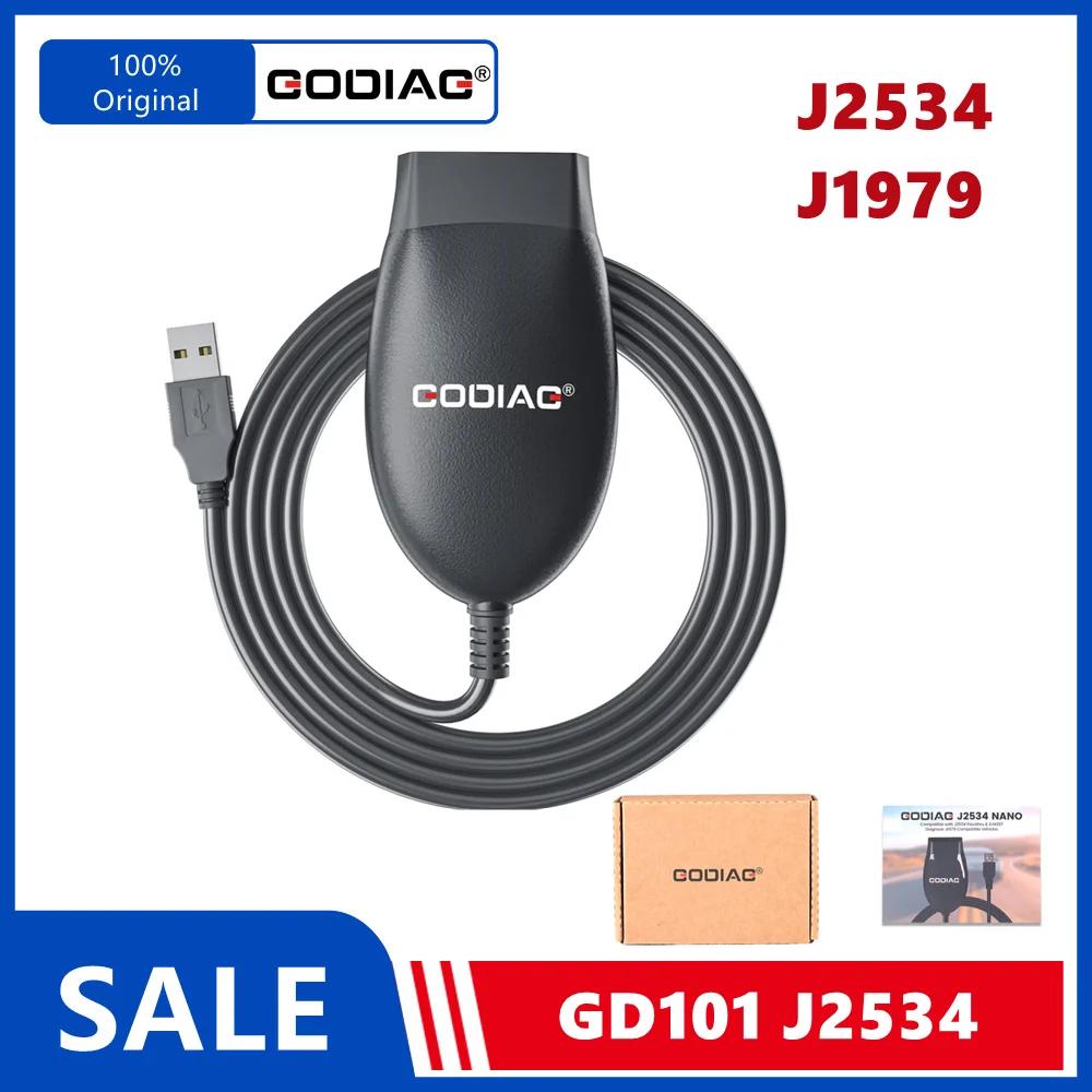 GODIAG GD101 J2534 Compatible avec J2534 Passthru & ELM327 Diagnostiquer J1979 Véhicules compatibles