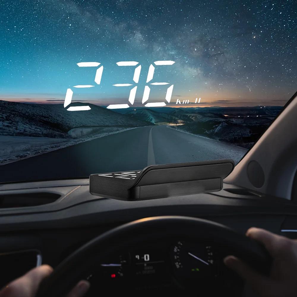 M3 voiture HUD OBD2 affichage tête haute compteur de vitesse moniteur ordinateur intégré pare-brise 