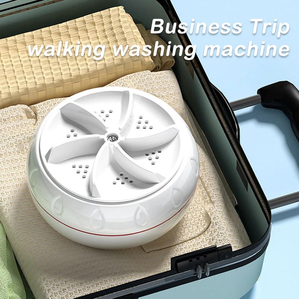 60W USB Portable Machine à laver rotative Turbo ultrasons lave-vaisselle fruits Mini Machine à laver
