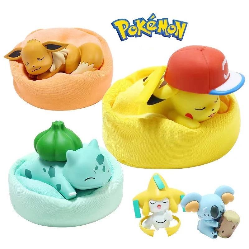 Pokémon Anime Starry ReplSeries Action Figures, Pikachu, Eevee Poket Gift, Bulbasaur, Sicilax Monste