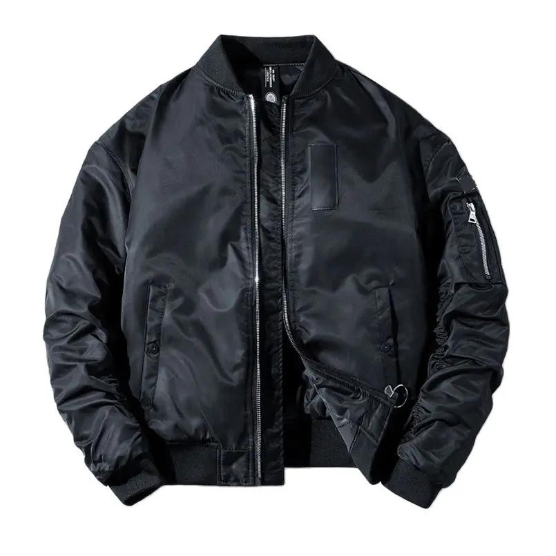 Printemps MA1 Bomber veste hommes militaire surdimensionné coupe-vent vol pilote manteau mâle Street