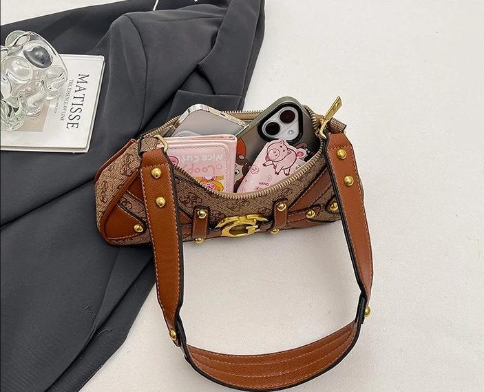 Sac fourre-tout simple et élégant pour femme, sac à bandoulière en cuir de créateur, sac à épaule te