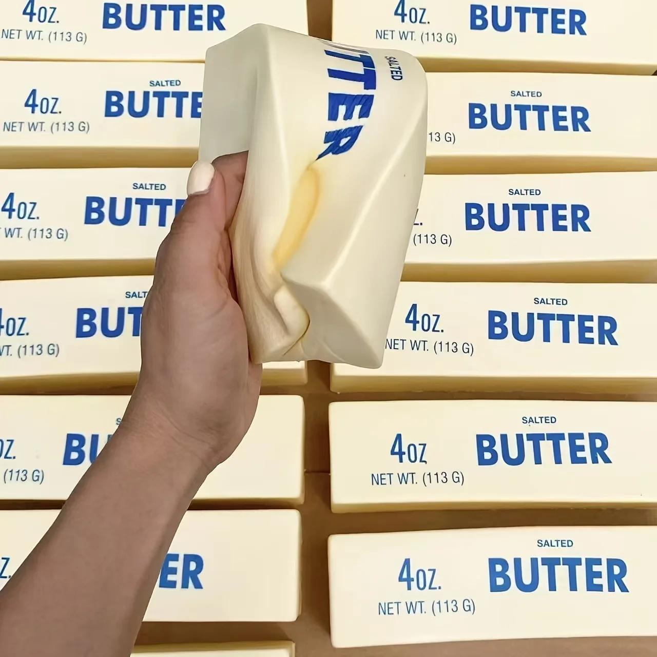 1 bâton de beurre super doux |   Objet de décompression à récupération lente, accessoires de soulage