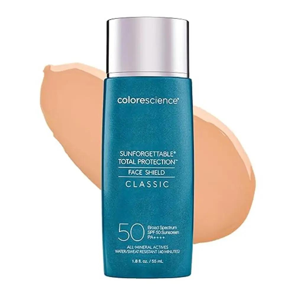 Colorescience Sunforgettable Total Protection Face Shield Classic SPF50 Fond de Teint Solaire Minéra