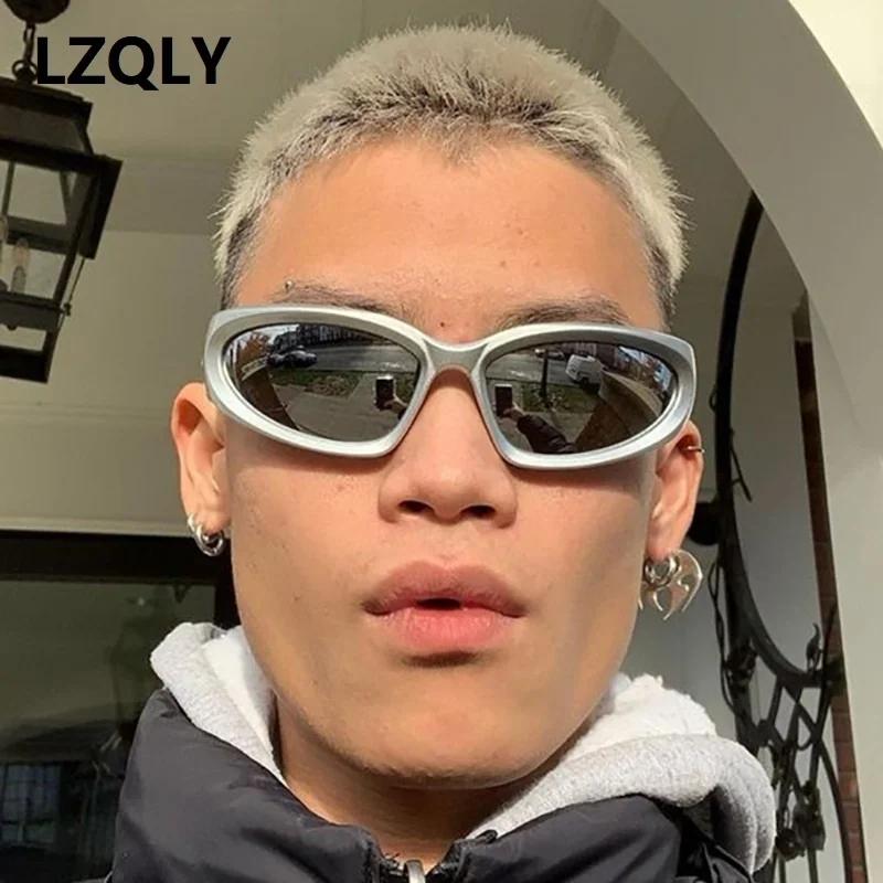 Lunettes de soleil de sport punk pour hommes et femmes, lunettes de soleil de créateur, nuances vint
