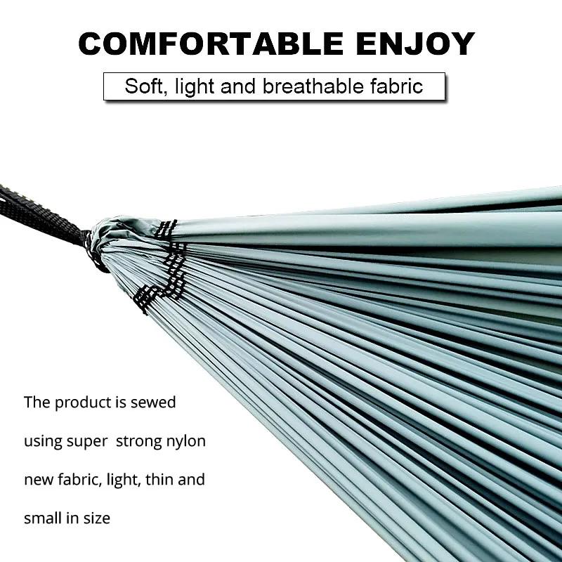 Hamac de Camping ultraléger en Nylon, Parachute, 380T (20D), petit, pour randonnée, Camping et activ