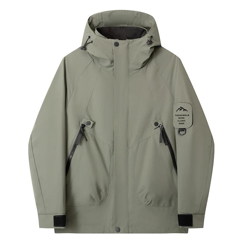 Veste Hardshell Homme Printemps-Automne 2026 – Idéale pour le Sport, le Ski, le Camping, la Mode Déc
