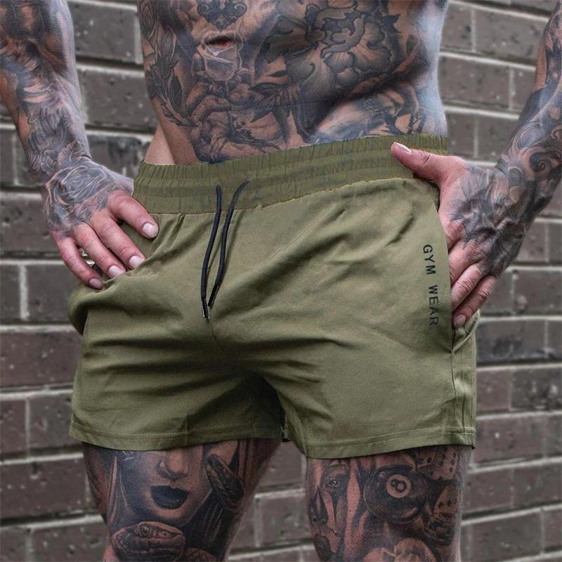 2024 été Gym Fitness hommes Shorts pantalons de survêtement mince mode hommes Marathon course Shorts