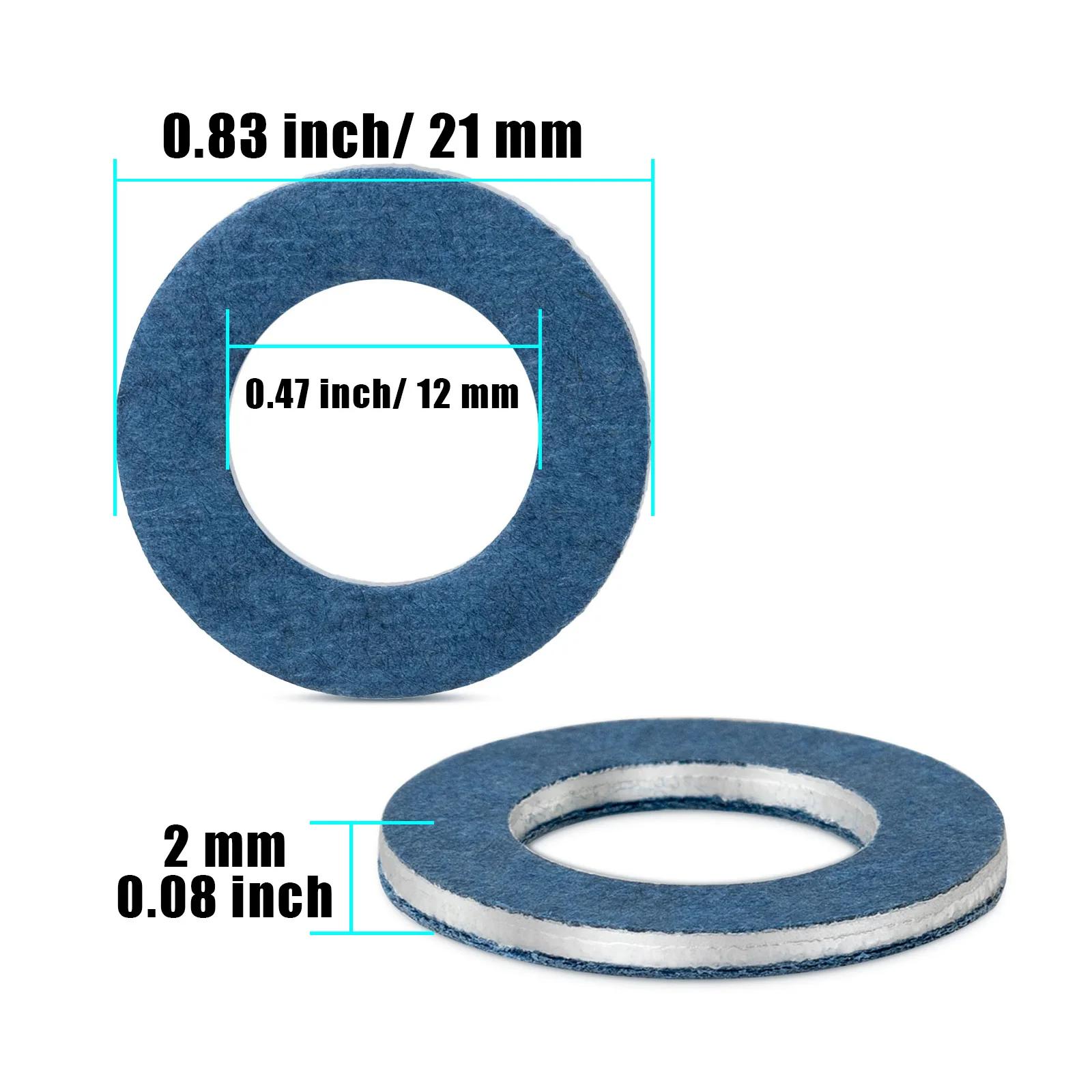 Joint de vidange d'huile, pour Toyota Camry Corolla pour Lexus IS300 IS250, 100 pièces, OEM #90430-1