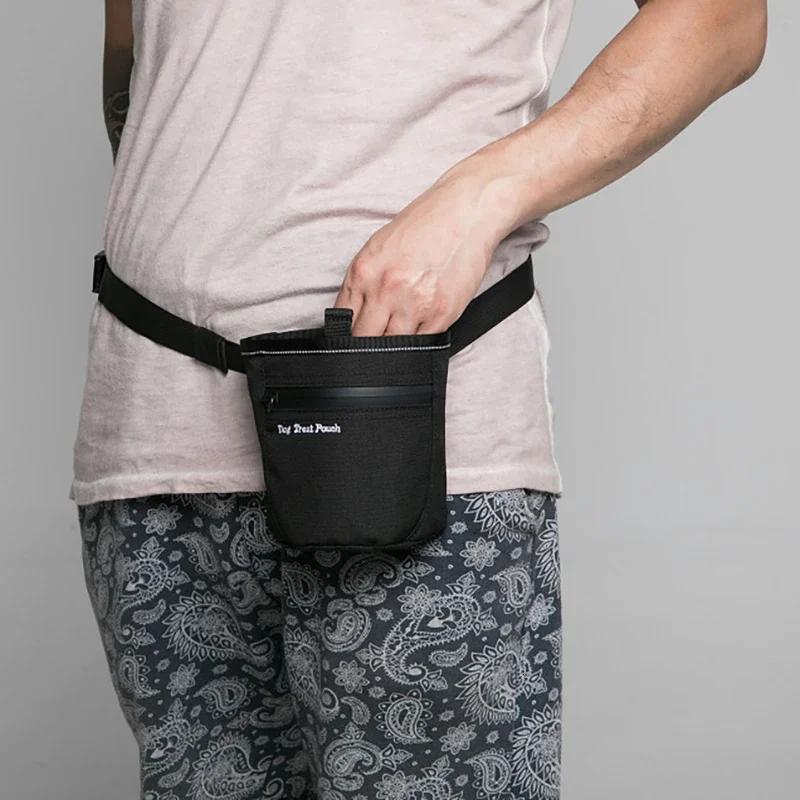 Sac de friandises pour chien de qualité, pochette professionnelle à ouverture magnétique, pochette d