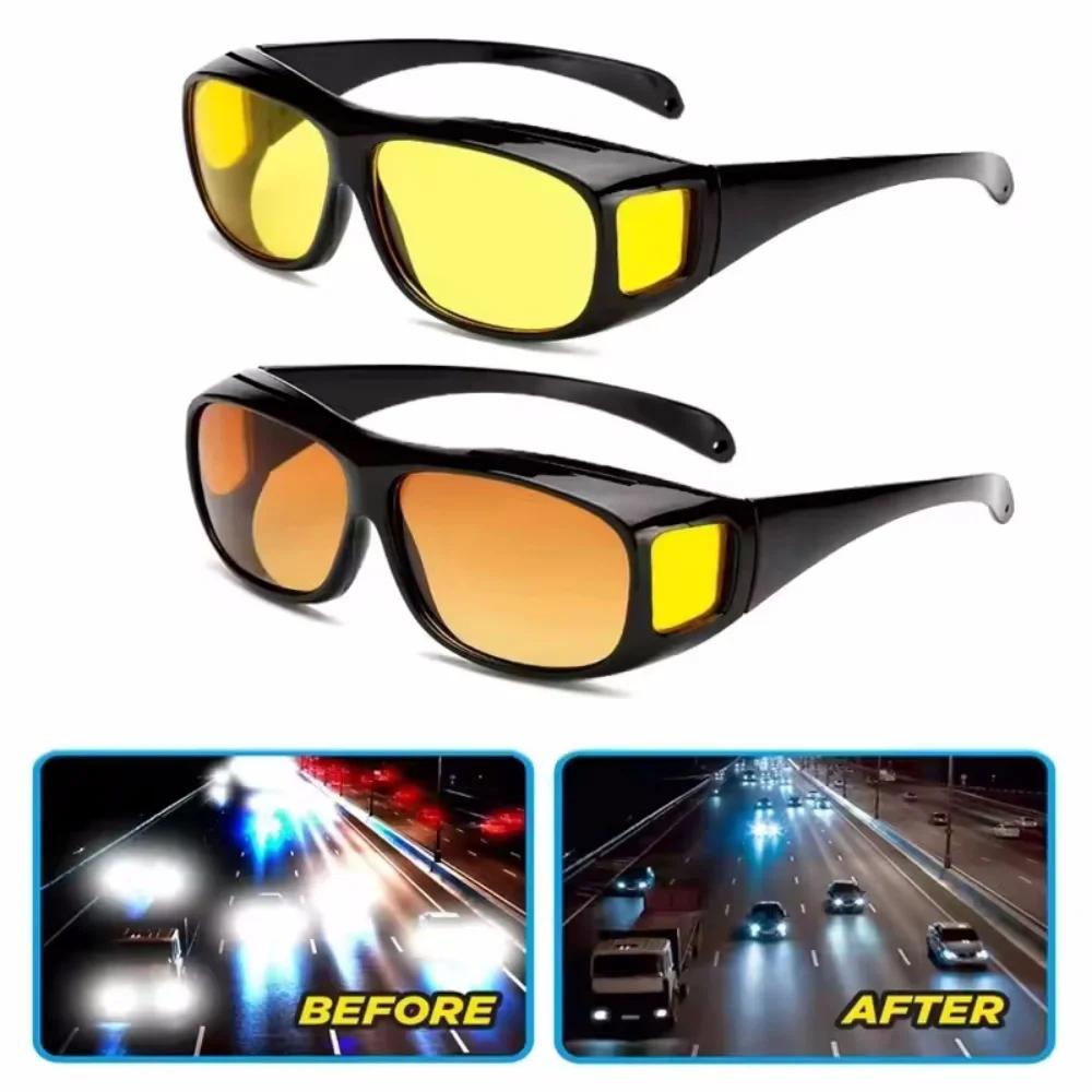 Lunettes de conduite anti-éblouissement vision nocturne, accessoires intérieurs de voiture, lunettes