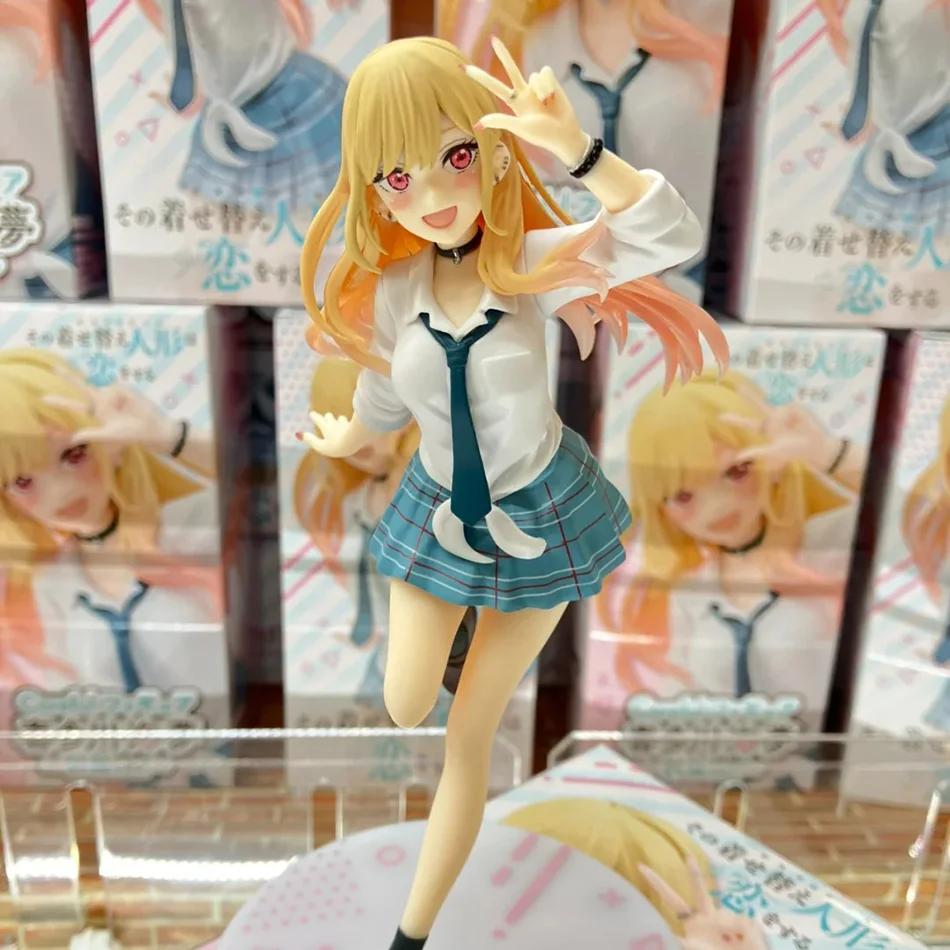 Figurine originale My Dress Up Darling Kitagawa Marin, uniforme scolaire, modèle debout, jouet cadea