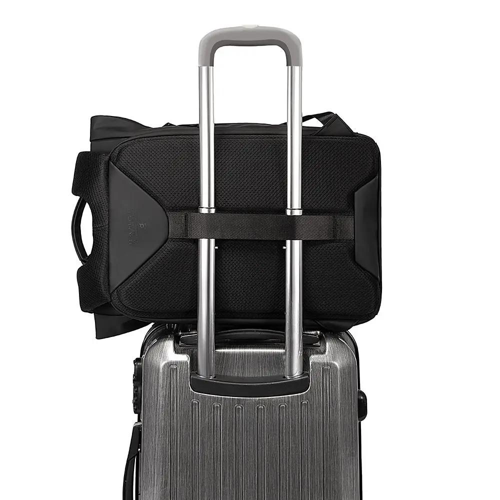 Mochila Bange-Sac de voyage étanche à compartiments multiples pour homme, ordinateur portable, noir,