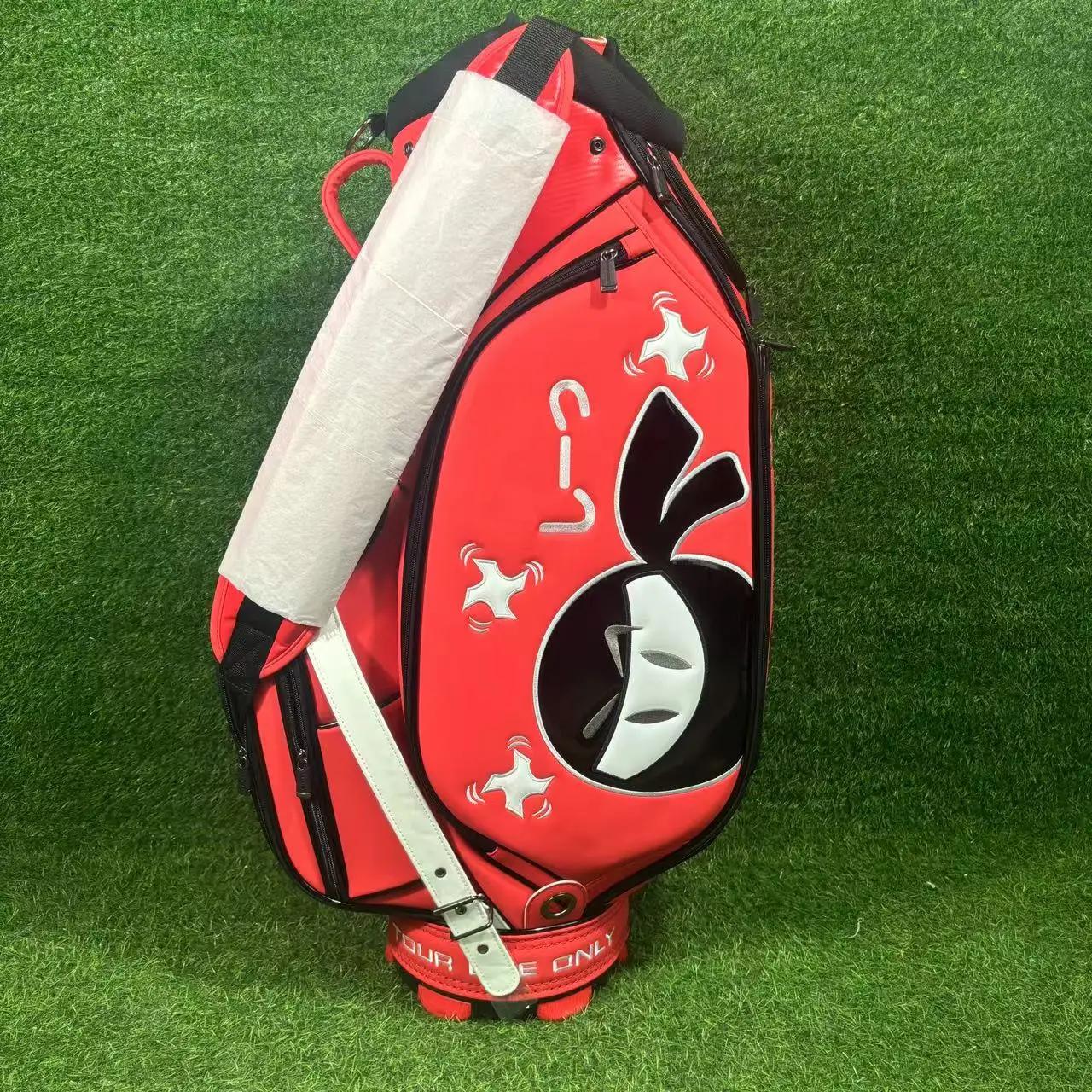 Sac de golf tendance personnalisé universel pour balles et clubs à porter à l'épaule