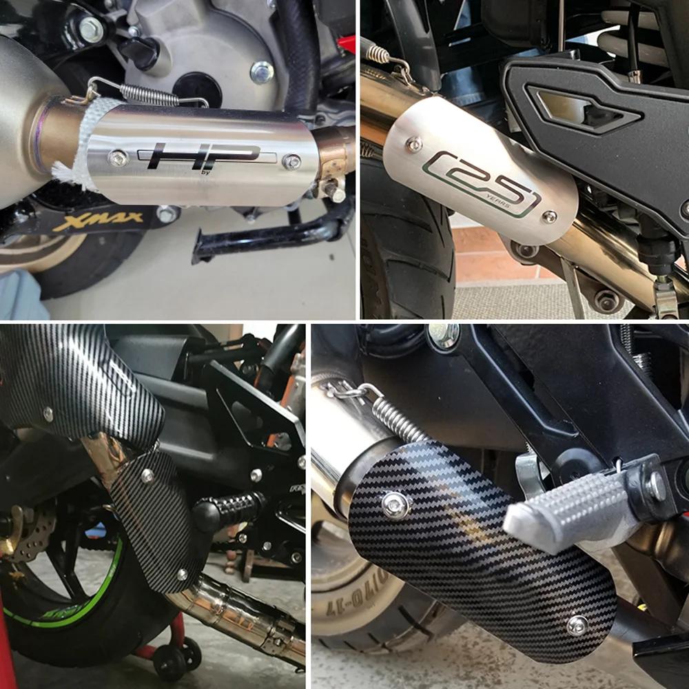 Protecteur de tuyau d'échappement de Moto, silencieux, bouclier thermique, capuchon d'échappement po