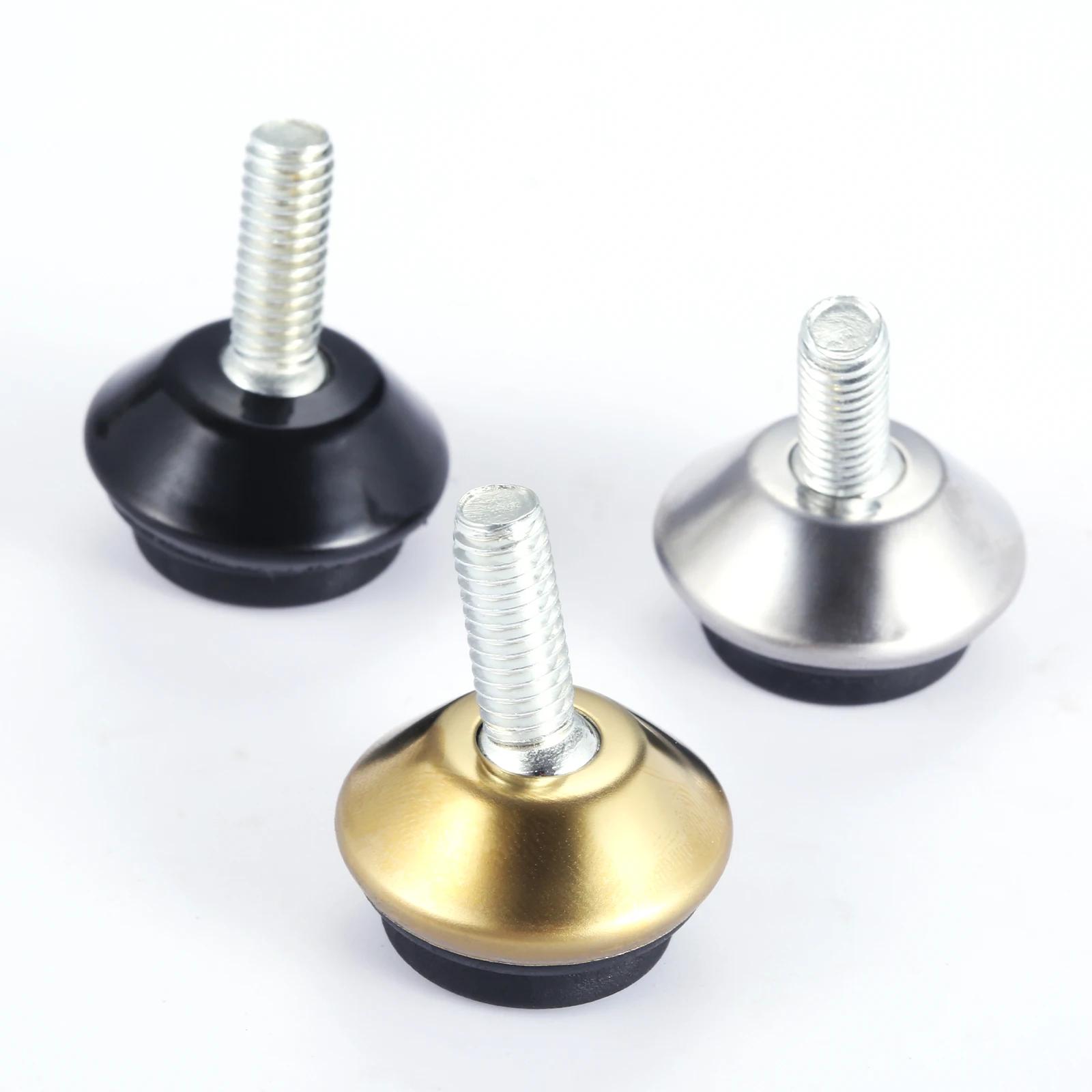 4 pièces niveleurs de meubles réglables pieds de Table de nivellement pieds Base noire pour Tables c
