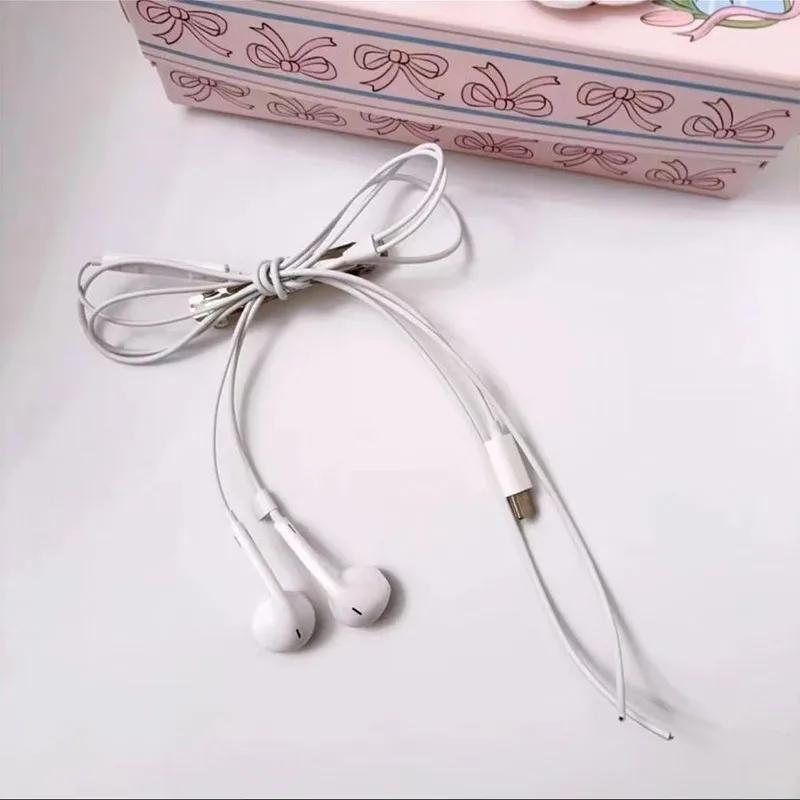    Barrettes à cheveux en fil de casque de mode coréenne - Harajuku mignonnes esthétiques recyclées