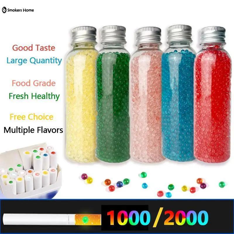 2000 Cigarettes portables perles pop filtre MIni boîte de poussée Capsule d'explosion mixte menthe s