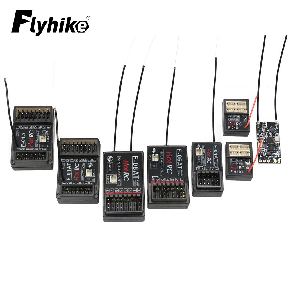 HOTRC 2.4 Ghz F-04A F-06A F-08A F-01A F-04AT F-06AT F-08AT F-01AT 4/6/8Ch récepteur Rc pour émetteur