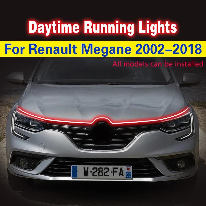 Bande LED Flexible universelle DRL bande de jour pour Renault Megane 2002-2018 lampe d'ambiance déco
