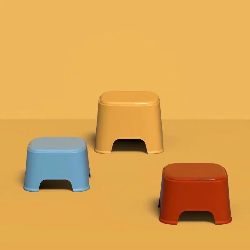 Escabeau pliant en plastique, escabeau de dessin animé mignon, 2025