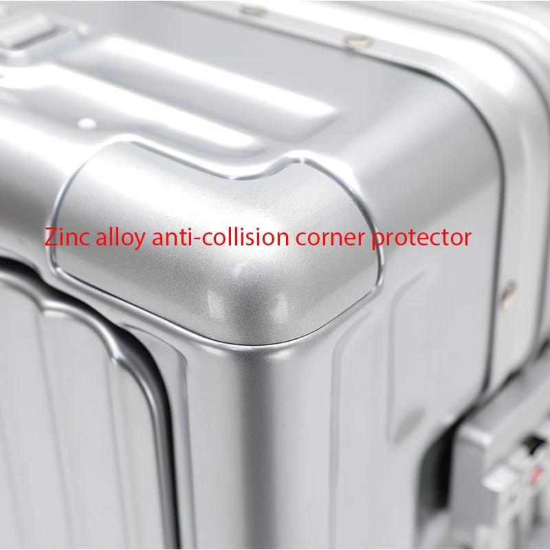 1 pièce ensemble 20 pouces ordinateur fonctionnel cadre en aluminium boîtier de chariot valise d'emb