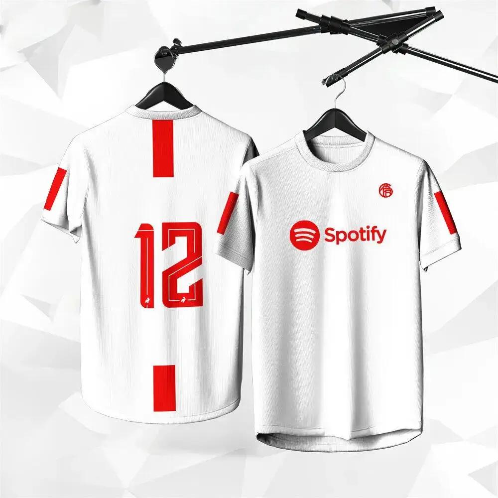 Le nouveau T-shirt pour hommes d'été 2025, T-shirt de sport personnalisé, maillot pour hommes, maill