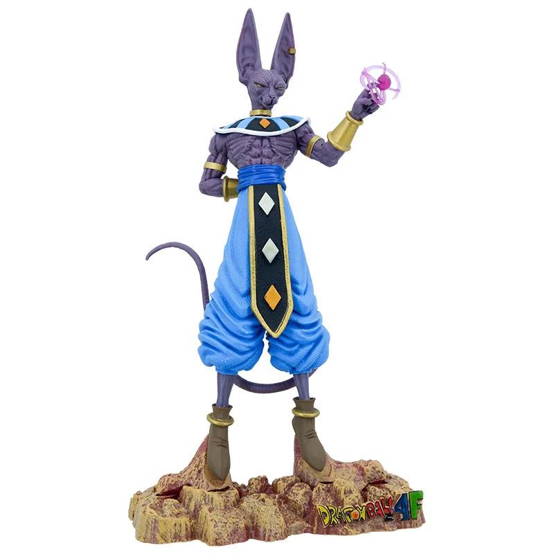 Figurine Dragon Ball Z Beerus de 30cm, Super Dieu de la destruction, modèle de collection, jouet pou