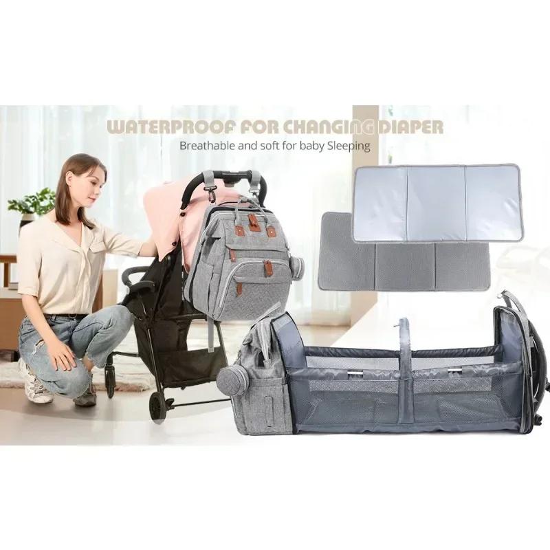 Sacs Proxy pour Couches pour Bébé, Station Portable, Lit de Voyage, Couffin Pliable, Ombre CPull, Co