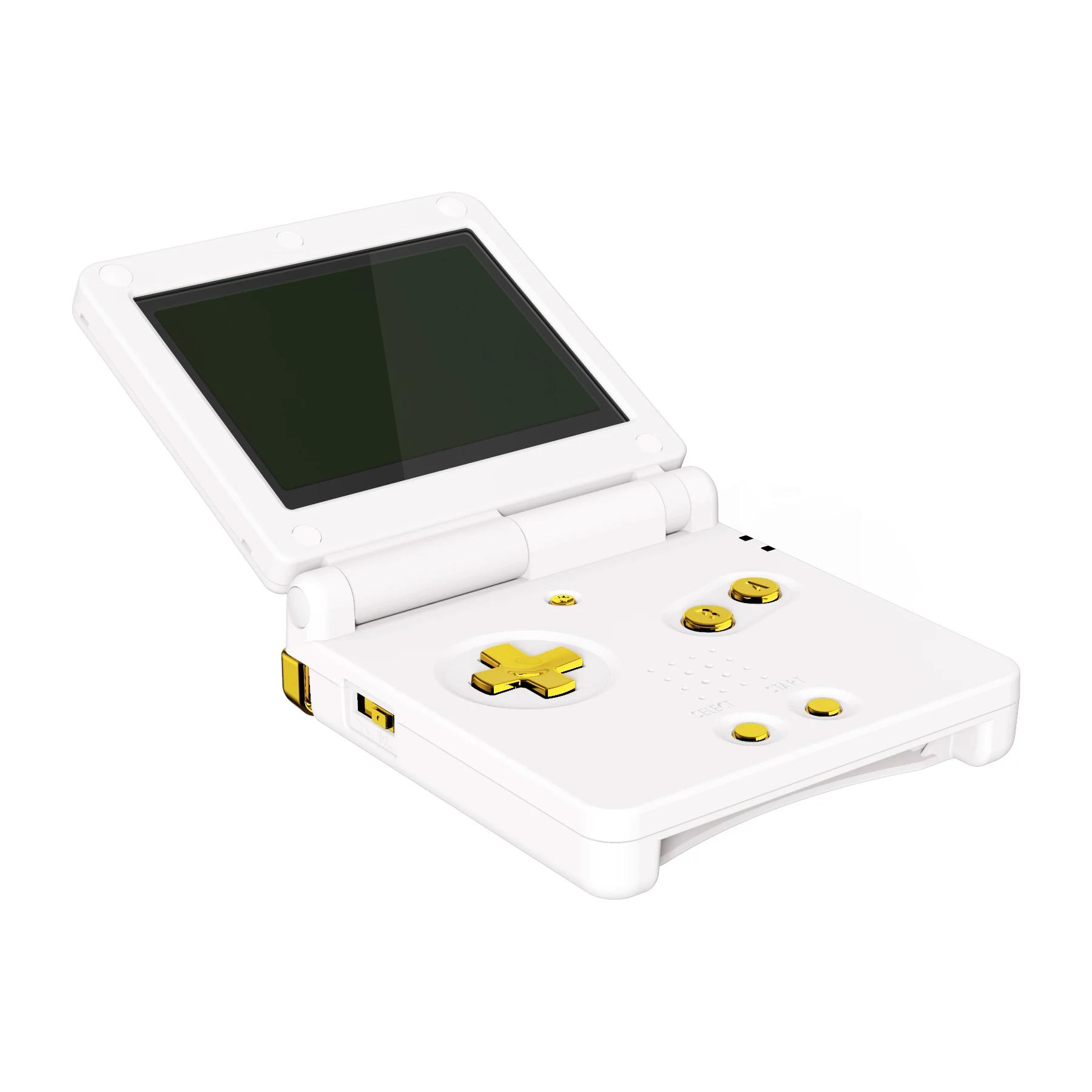 eXtremeRate – jeu complet de boutons pour Gameboy Advance SP, bouton A B L R, bouton marche/arrêt du