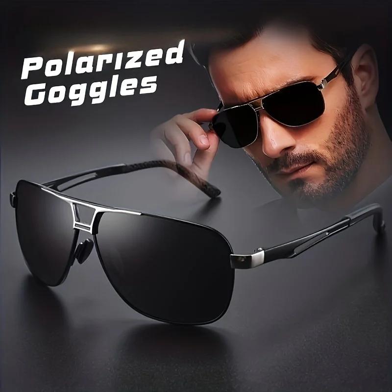 Lunettes De Soleil dégradées De mode pour hommes, grande monture, pilote, Design Anti-reflet, Lunett