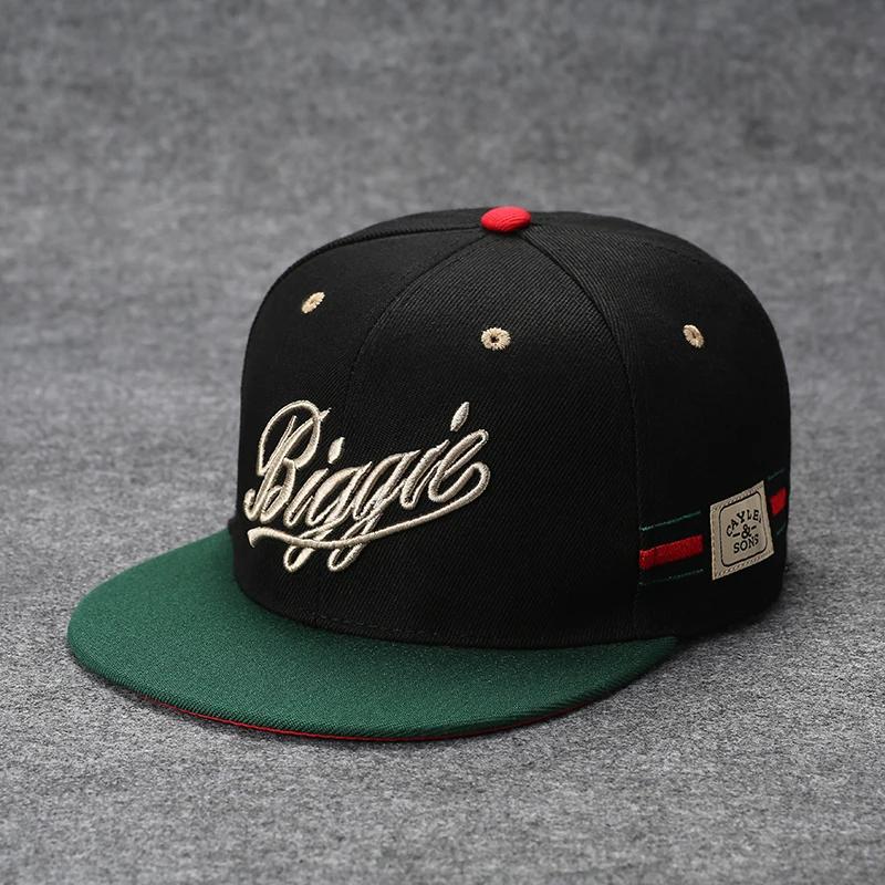 Casquette de Baseball à bord plat pour hommes et femmes, chapeau Hip-hop d'été avec lettres brodées,