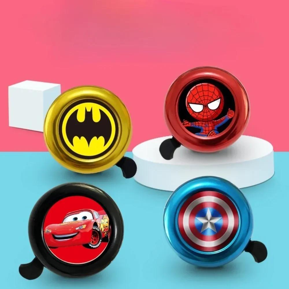 5*5 cm Spiderman cloche de vélo enfants vélo mignon dessin animé métal avertissement Super fort cloc