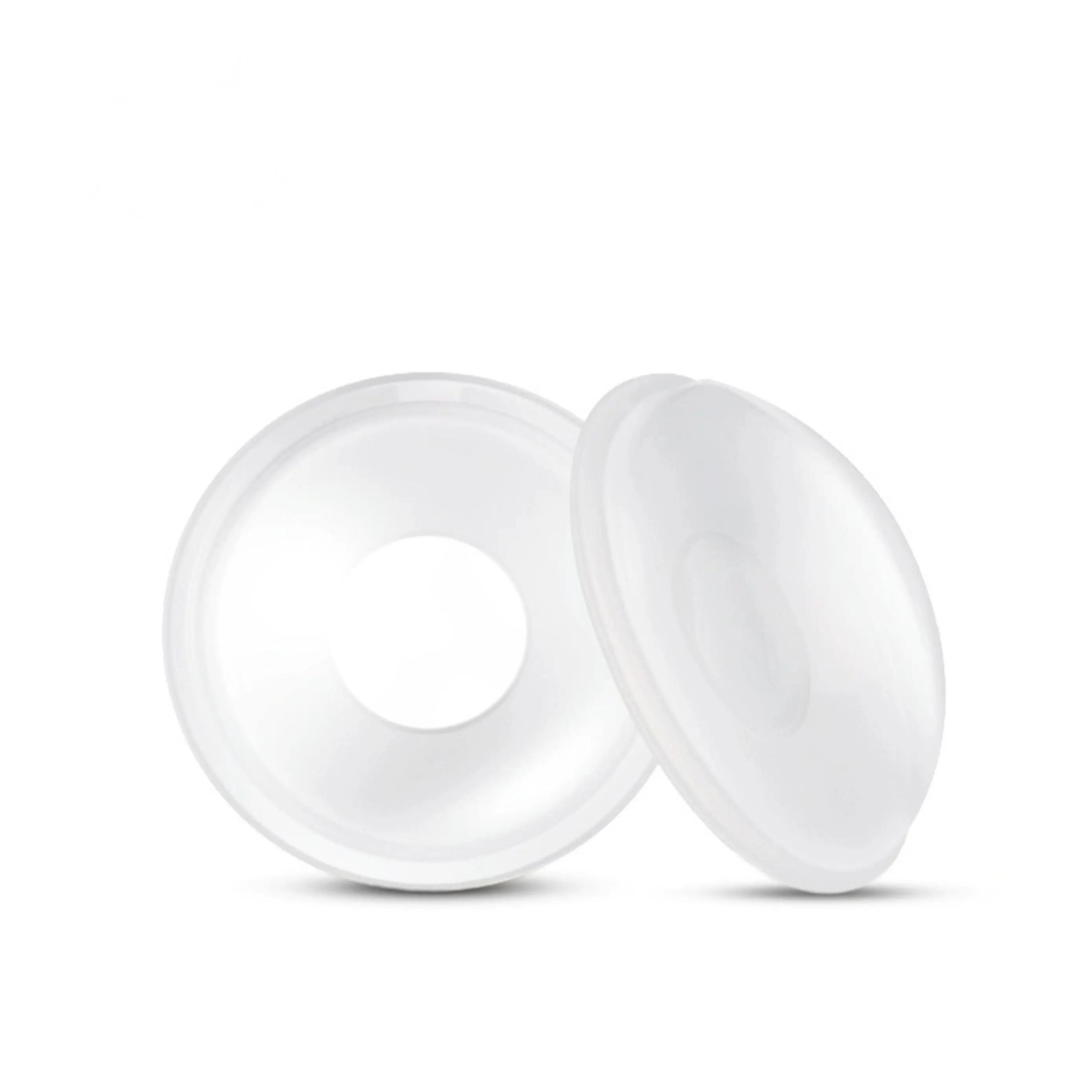 2 pièces collecteur de lait maternel Silicone bébé tire-lait économiseur collecteur Anti-fuite lait 