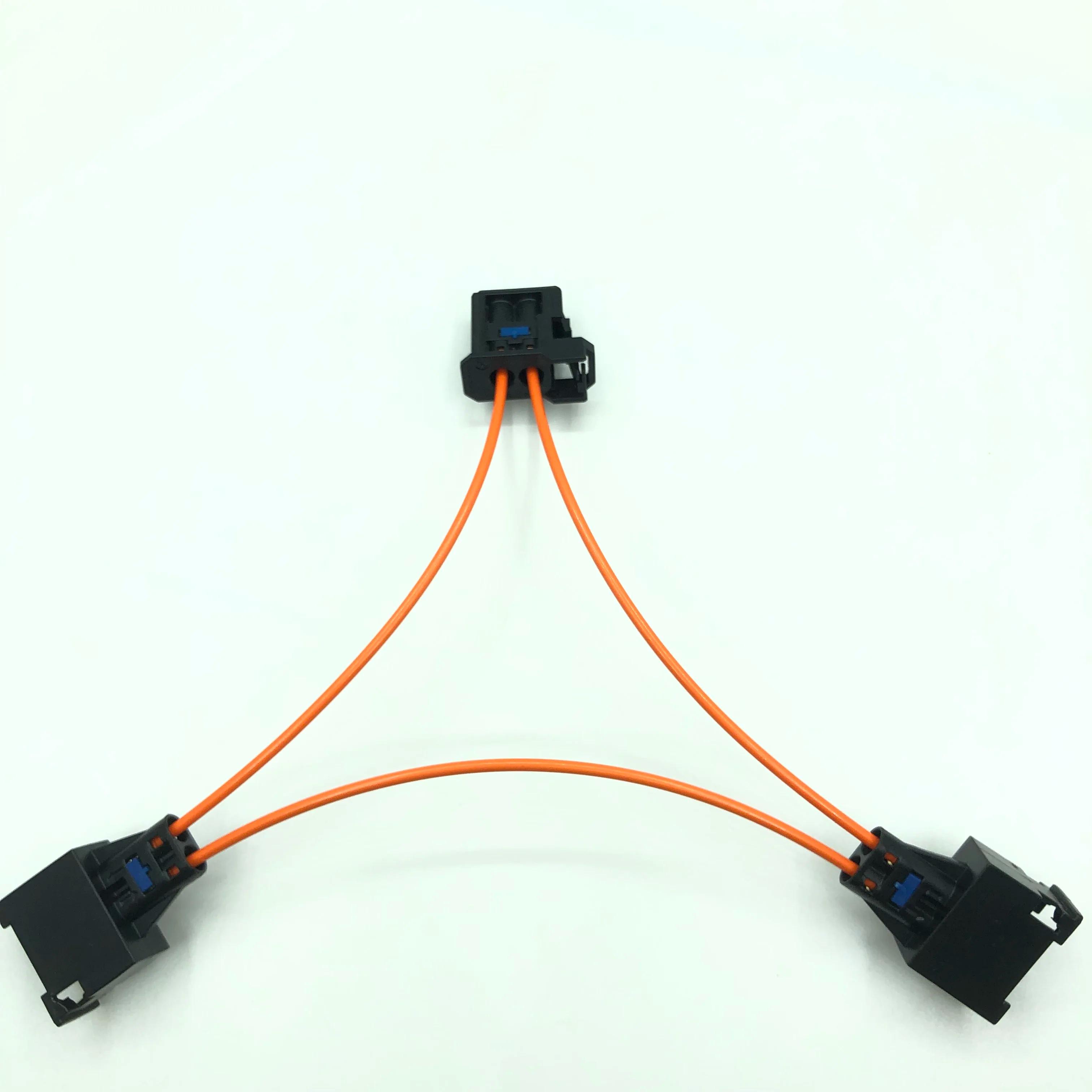 Connecteurs multimédia de câble de raccordement de Fiber optique d'origine pour Audi BMW Mercedes Po