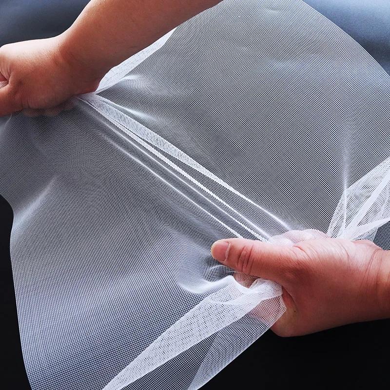 DTGJ – moustiquaire magnétique blanche anti-insectes, Invisible, fiber de verre, maille, taille pers