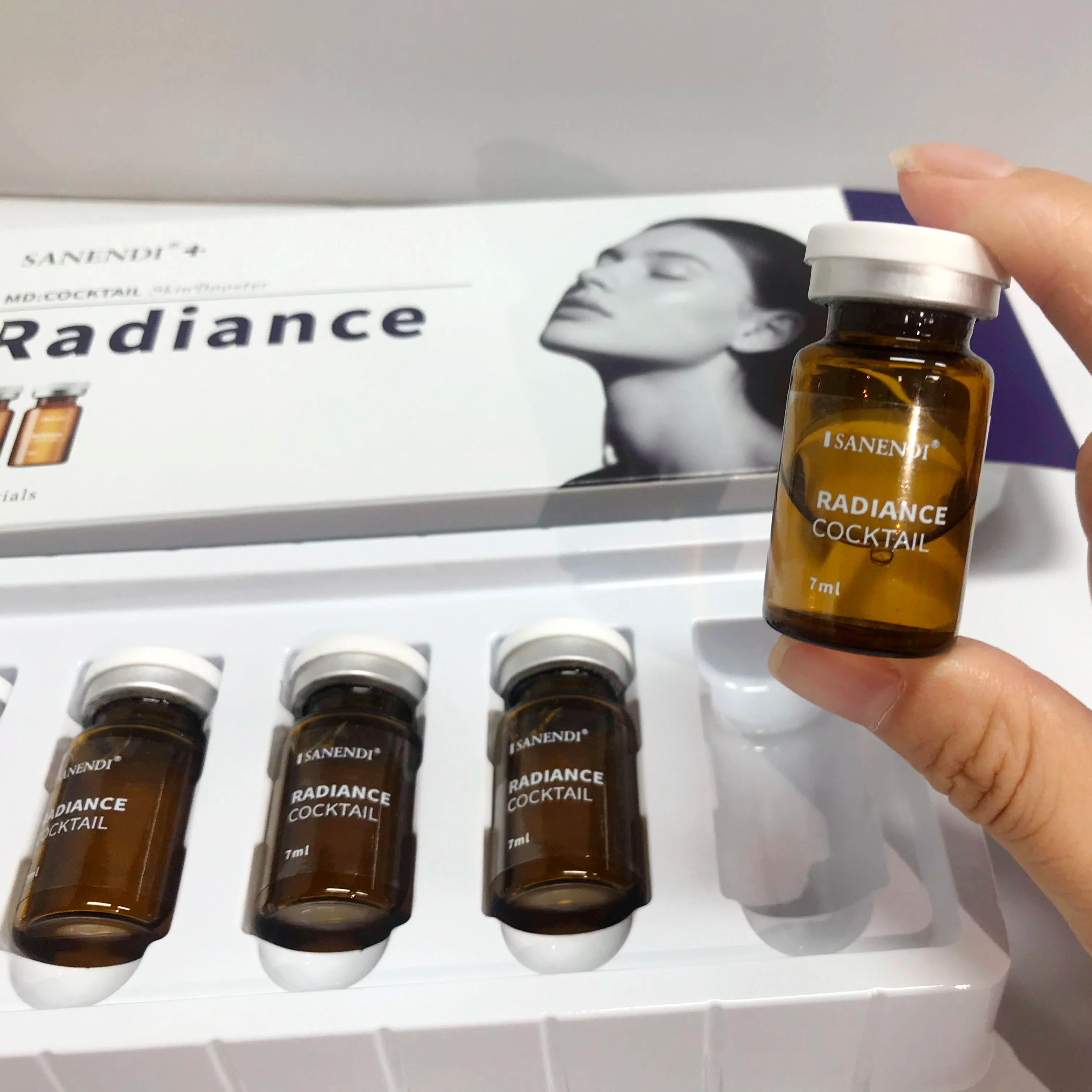 SANENDI Sérum Formule Cocktail Éclat Anti-âge Collagène Essence Raffermissante Éclaircissante Vitami