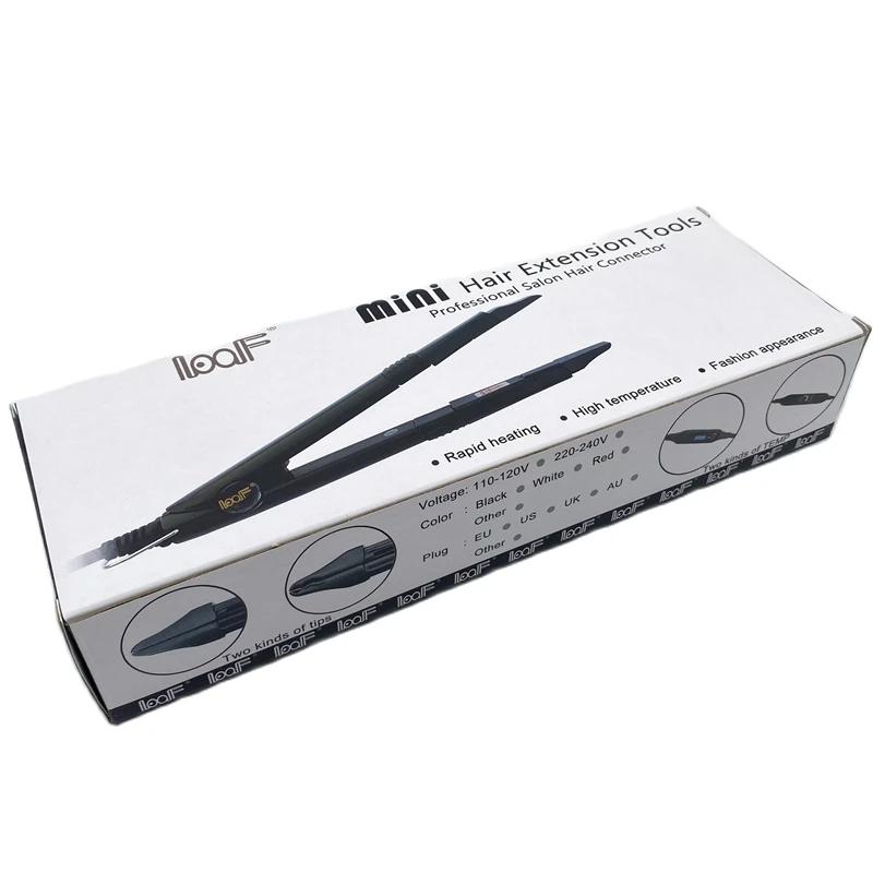 Connecteur de cheveux à chaleur 628, fer chauffant à température contrôlable, outils d'extensions de