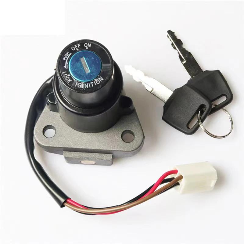 Clé universelle de commutateur d'allumage de moto, serrure de porte électrique adaptée à Yamaha DT12