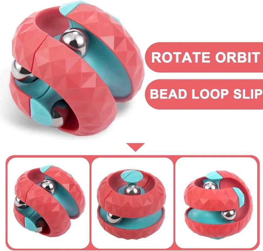 Jouet de décompression pour enfants, Cube de balle orbite, jouets sensoriels Anti-Stress, jouets Fid