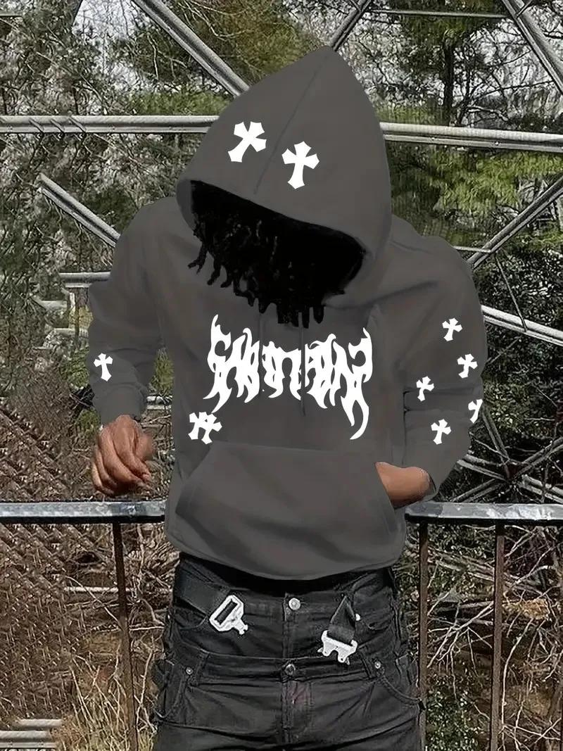 Le nouveau sweat à capuche pour hommes pour l'automne de 2025 présente une simplicité hip-hop de mod