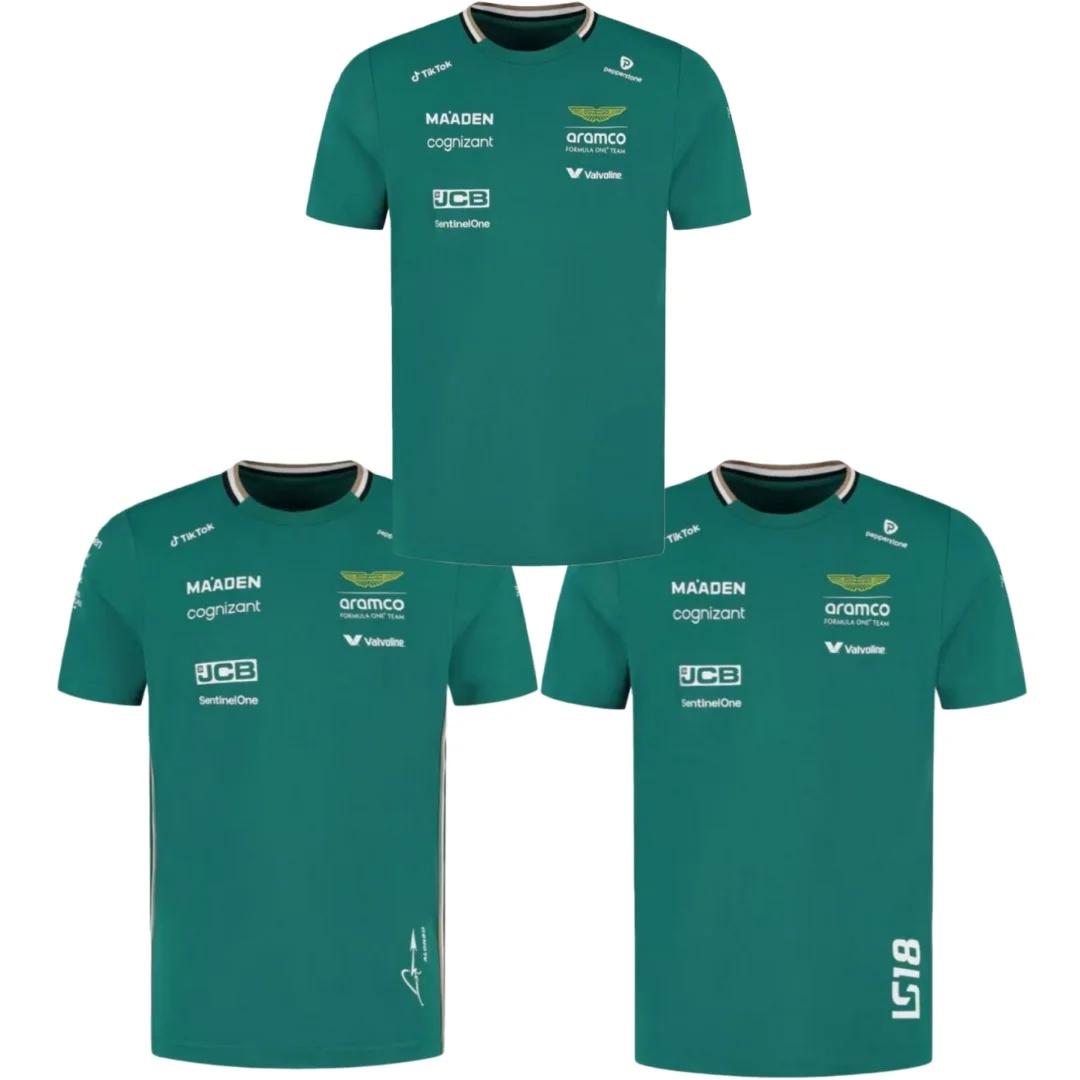 Aston Martin 2026 Fernando Alonso Lance Stroll Driver été décontracté mode T-Shirt respirant T-Shirt
