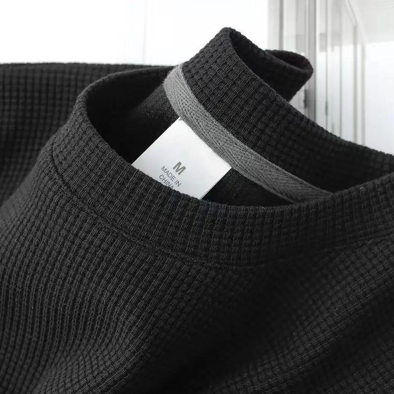 T-Shirt d'été à manches courtes et col rond pour hommes, confortable et respirant, haut à manches co