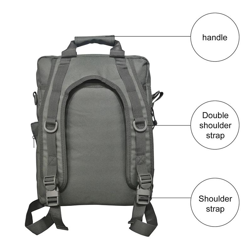 Sac à dos pour ordinateur portable Molle, sacs DulMessenger, sac banane, ceinture, épaule, camping, 