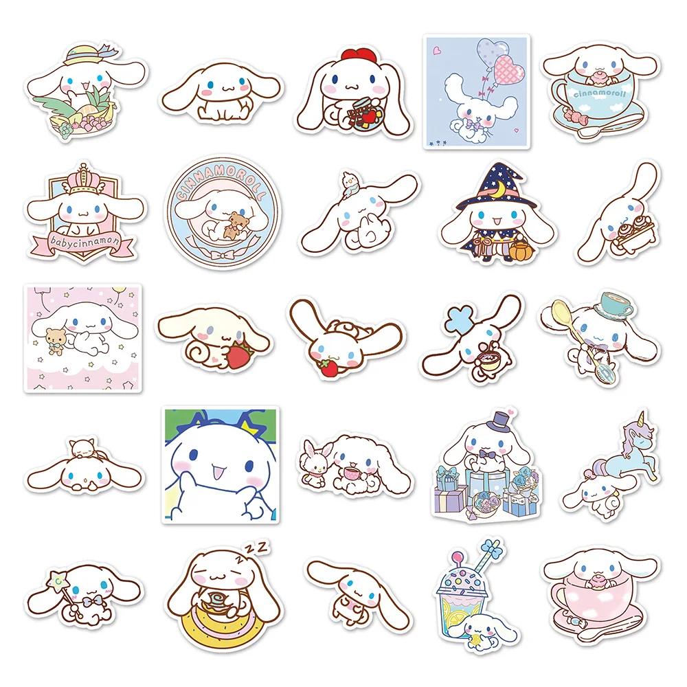 10/30/50 PIÈCES Drôle Cinnamoroll Autocollants Dessin Animé Mignon Enfants Jouet Autocollants PVC BR