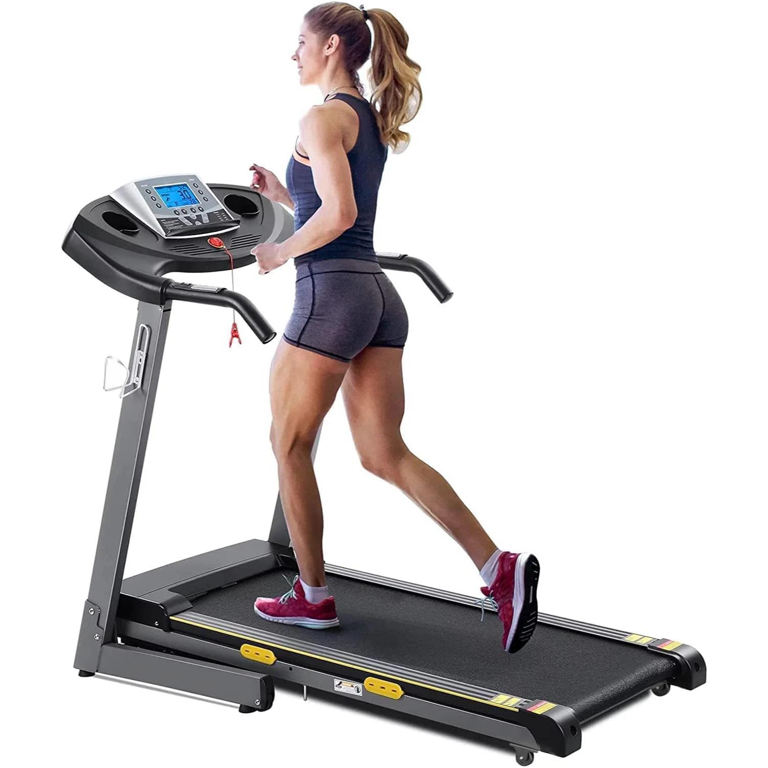 Tapis roulant électrique pliable avec inclinaison automatique, machine de course, 17 en effet, 2,5 H