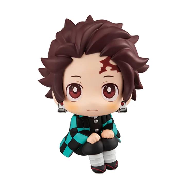 Figurines d'anime Demon Slayer Nezuko Tanjirou Zenitsu Inosuke Kyoujurou Kanawo Figurines d'action M